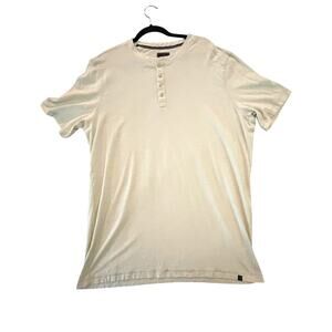 Denver Hayes Shirt - Men’s 2XLT - Cream - Classic Fit - Breathable Cotton - EUC